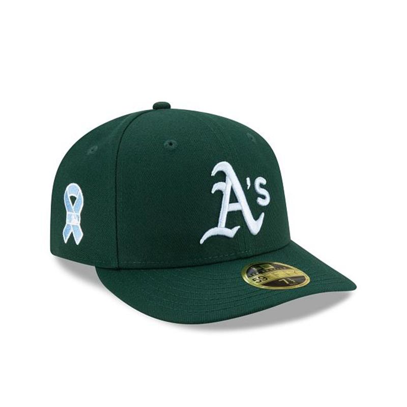 MLB Oakland Athletics Father's Day Low Profile 59Fifty Fitted (BXI5552) - Green New Era Caps